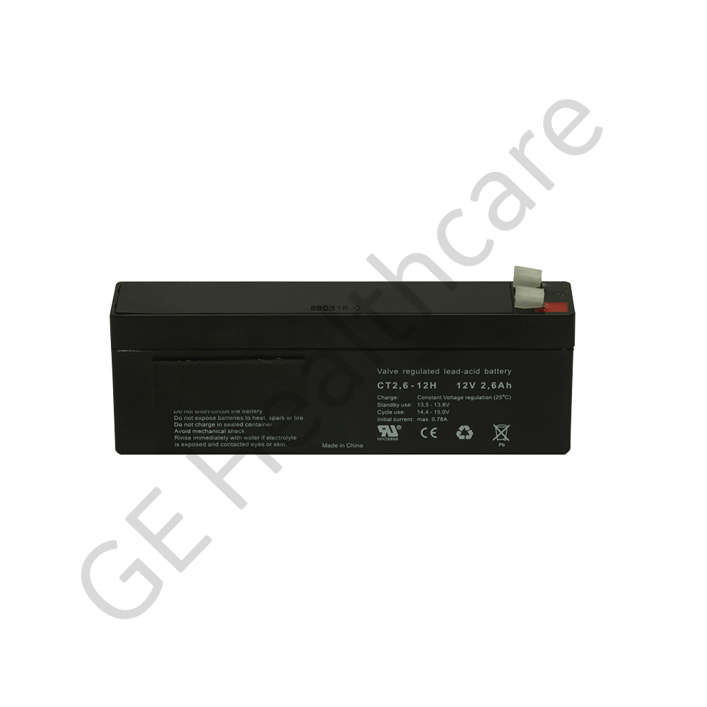 Battery 12V 2.6Ah Rechargeable Sealed Terminals Battery 12V 2.6Ah Rechargeable Sealed Terminals