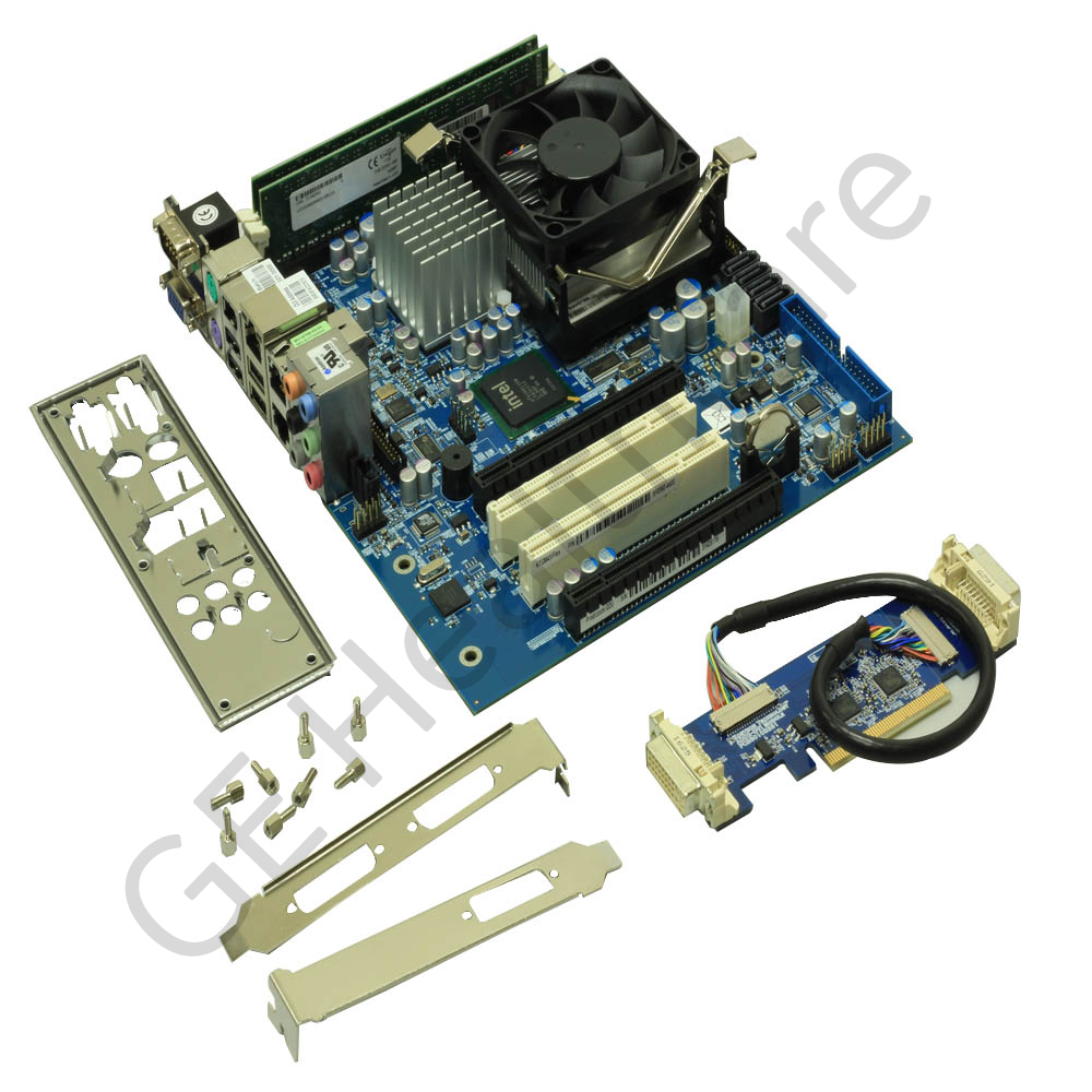 Assembly - Mother Board Flex with CPU with 2GB SDRAM 2 DVI Assembly - Mother Board Flex with CPU with 2GB SDRAM 2 DVI