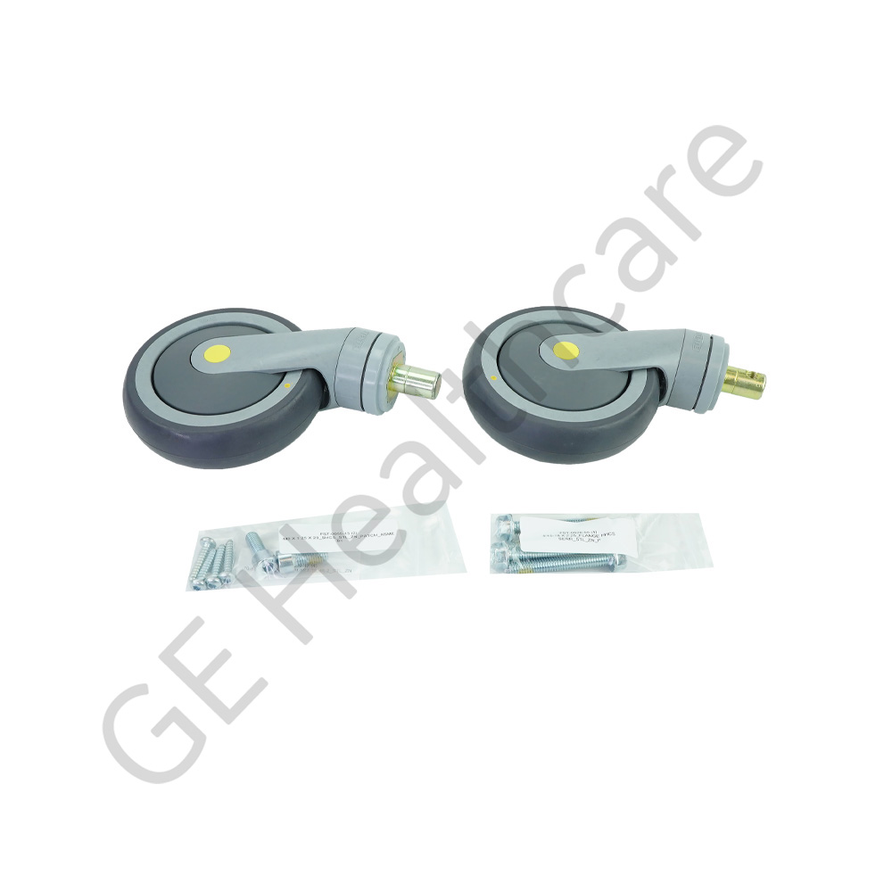 2 Swivel Conductive Caster Kit without Brakes 2 Swivel Conductive Caster Kit without Brakes