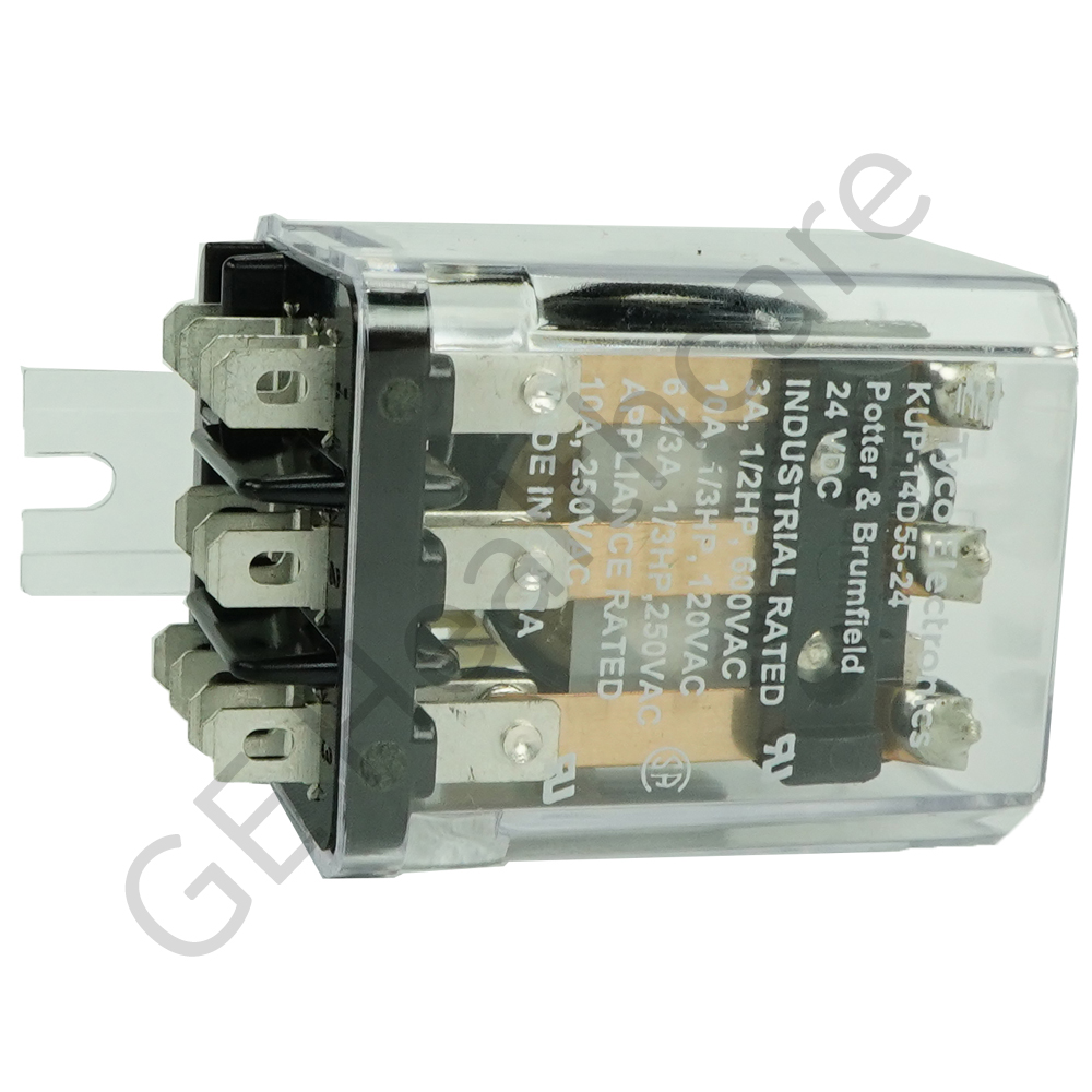 24V DC 3 Pole Double Throw (3PDT) Enclosed Relay 24V DC 3 Pole Double Throw (3PDT) Enclosed Relay