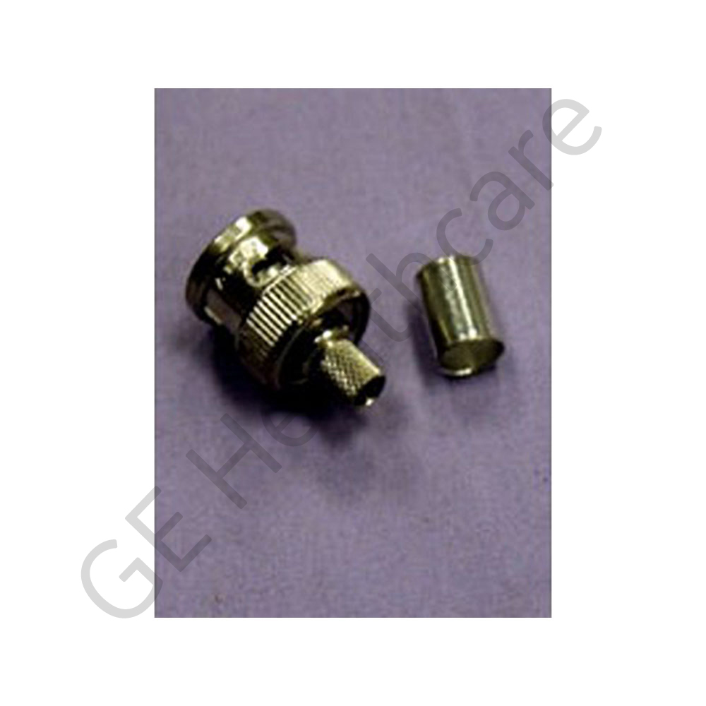 075 OHM PLUG CRIMP TYPE BNC STRAIGHT AMP 221185-9 075 OHM PLUG CRIMP TYPE BNC STRAIGHT AMP 221185-9