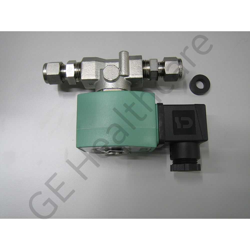 Solenoid valve for He cooling manifold Solenoid valve for He cooling manifold
